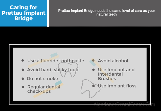 Care of Prettau Implant Bridge